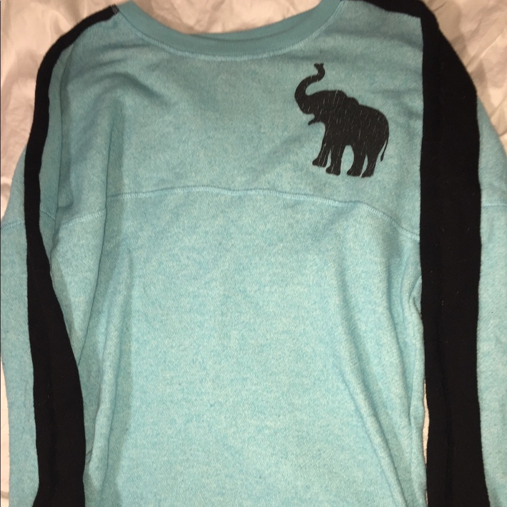 Light blue Elephant Sweater